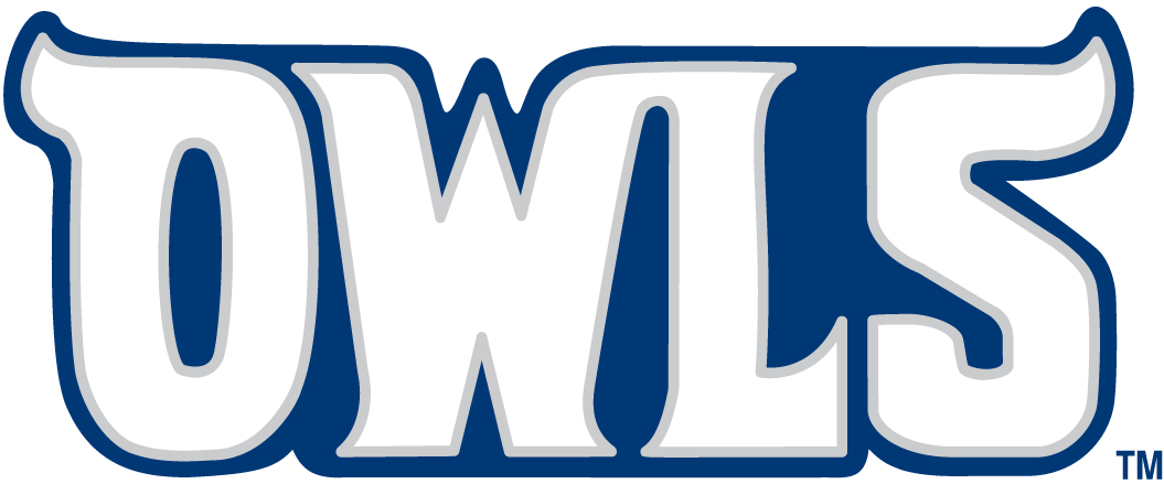 Rice Owls 2003-2009 Wordmark Logo v2 DIY iron on transfer (heat transfer)